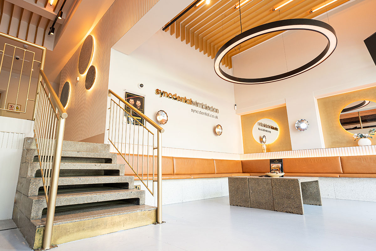 Patient at the dentist